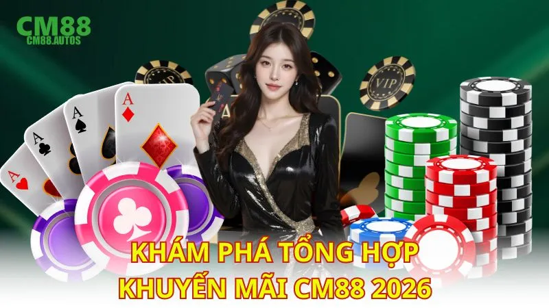 Khám phá tổng hợp khuyến mãi CM88 2026